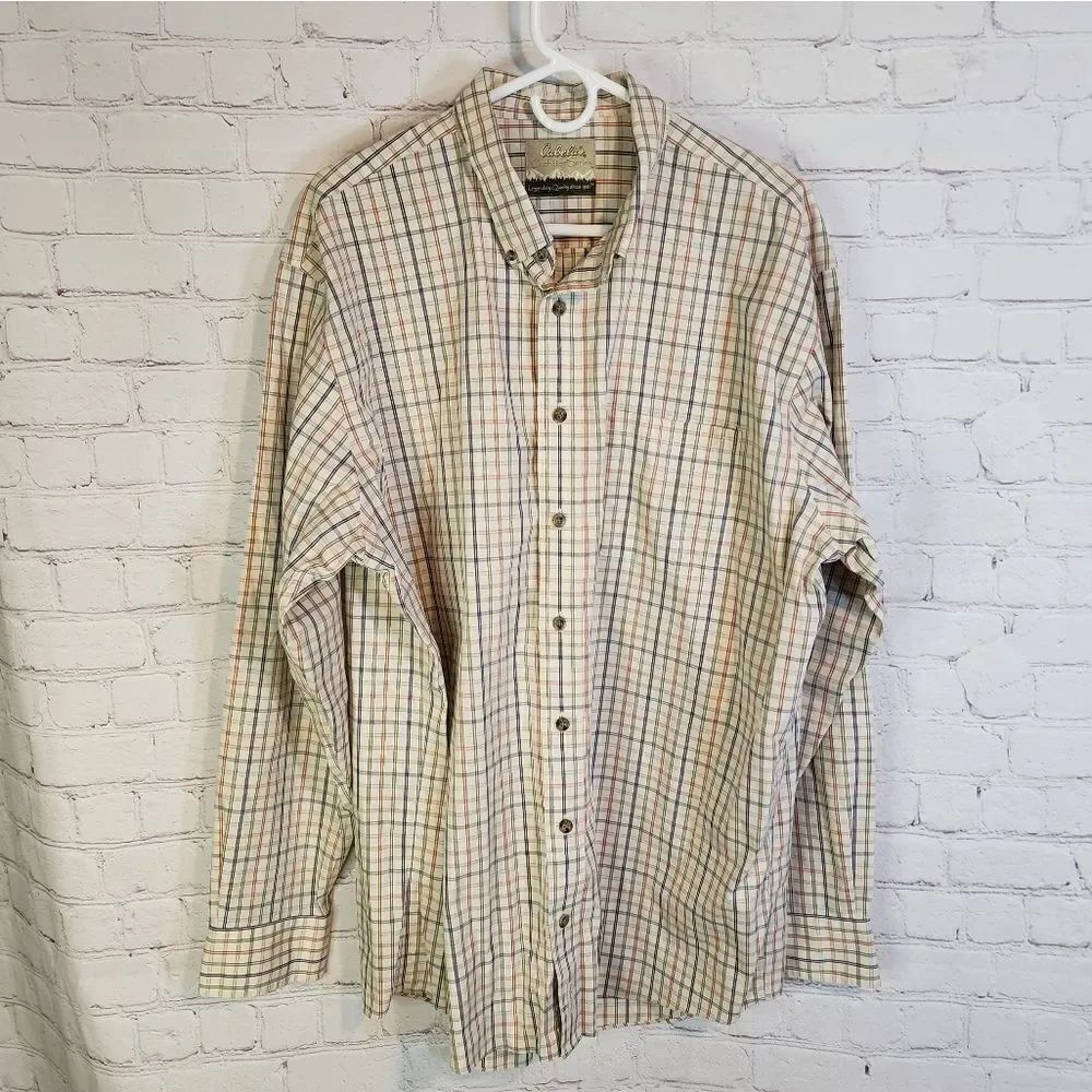 Men's Cabela's longsleeve button-down shirt, XXL